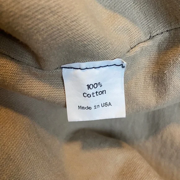 Tan Cynthia Ashby Cotton Top - Picture 5 of 8